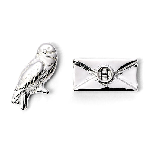 Produktbild Harry Potter - Hedwig und Hogwarts Brief Ohrstecker