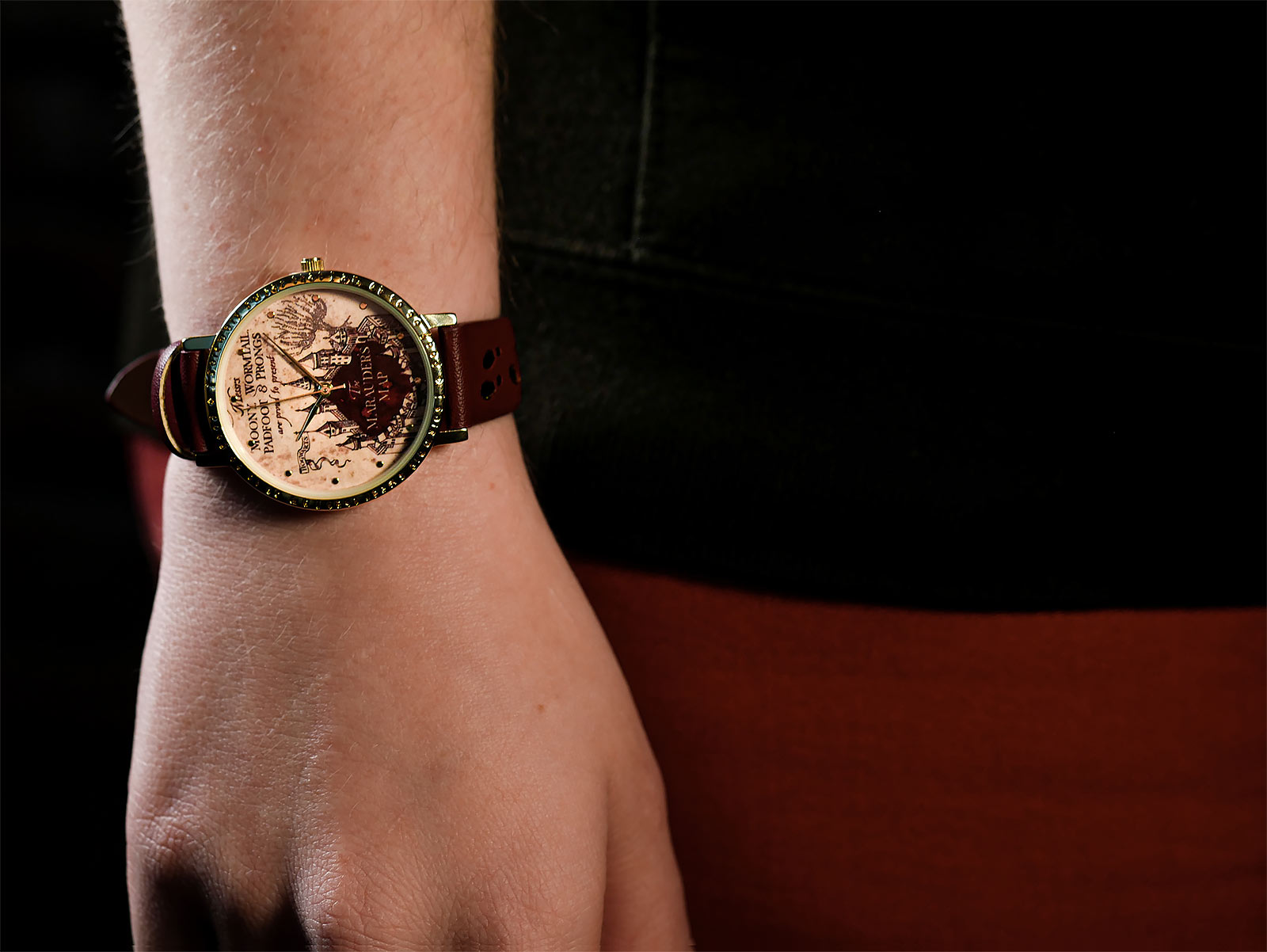 Produktbild Harry Potter - Karte des Rumtreibers Armbanduhr