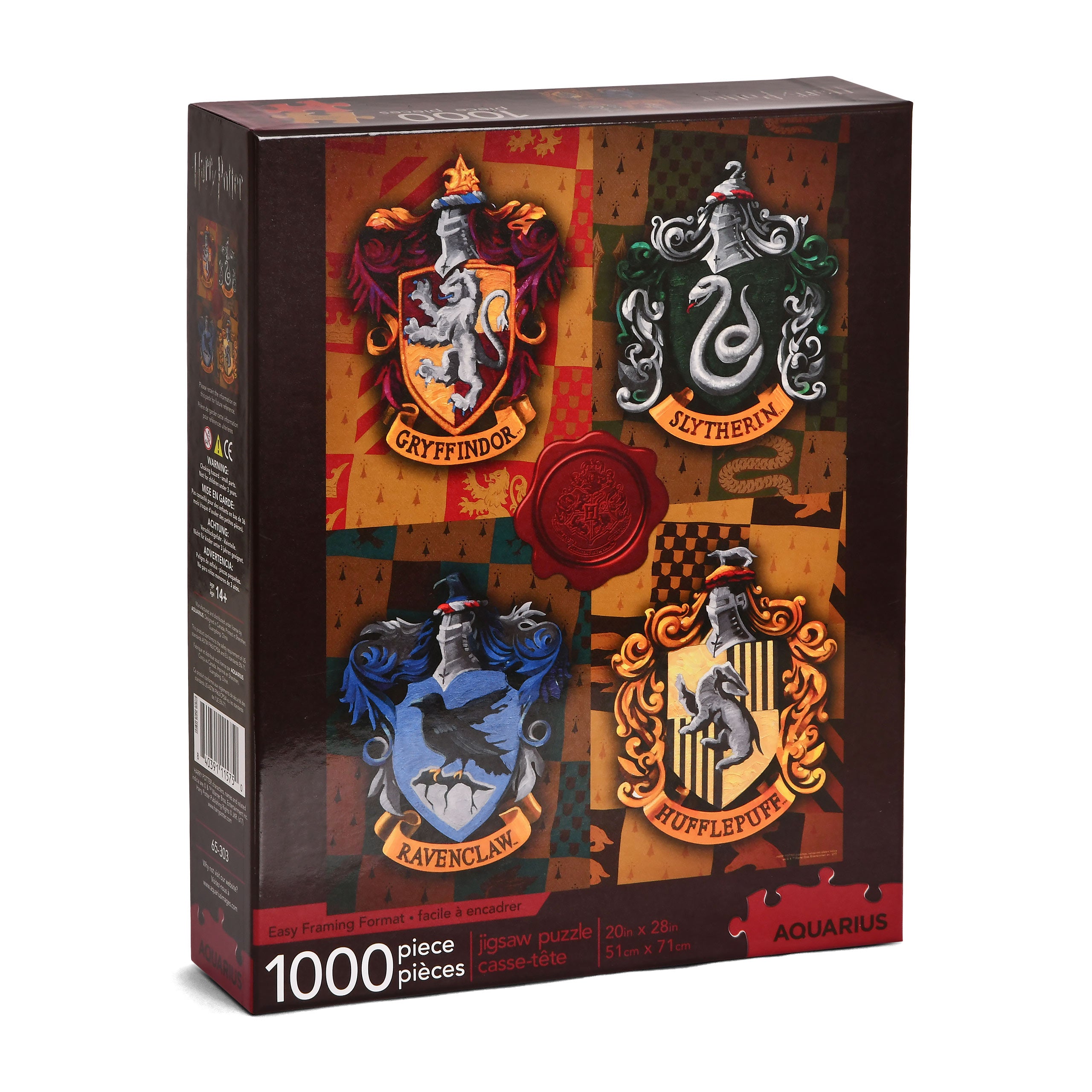 Produktbild Harry Potter - Hogwarts Häuserwappen Puzzle 1000 Teile