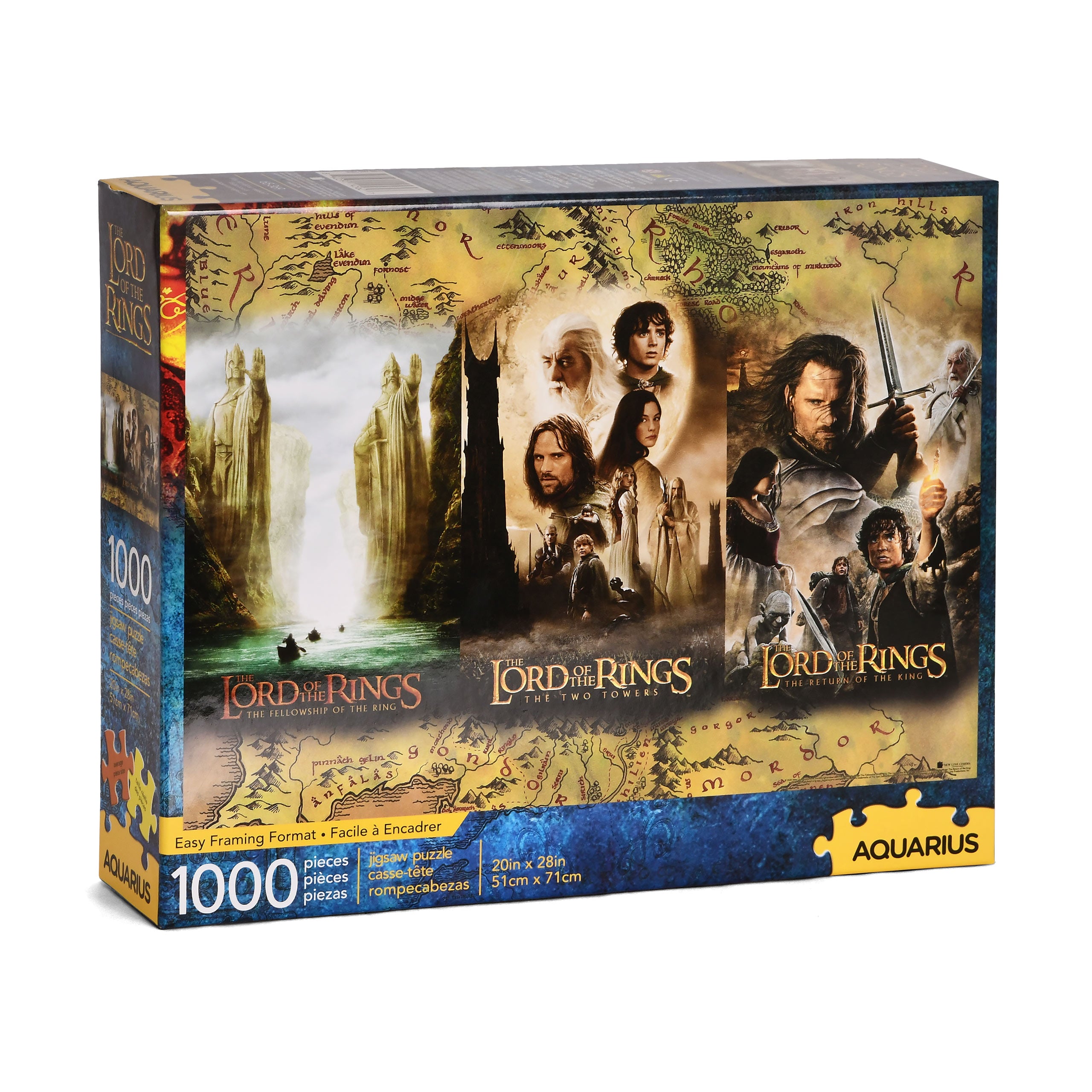 Produktbild Der Herr der Ringe - Trilogie Puzzle 1000 Teile