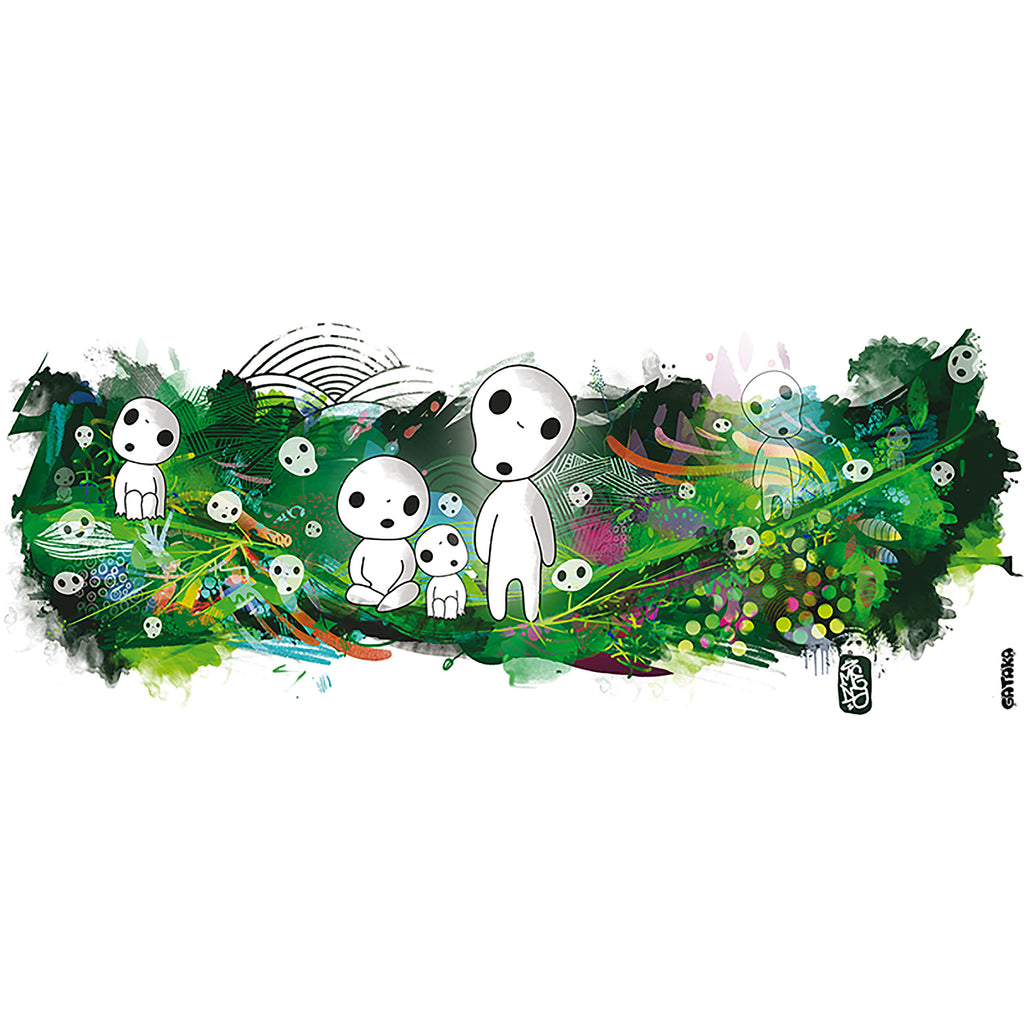 Produktbild Nekodama Baumgeister Tasse für Prinzessin Mononoke Fans