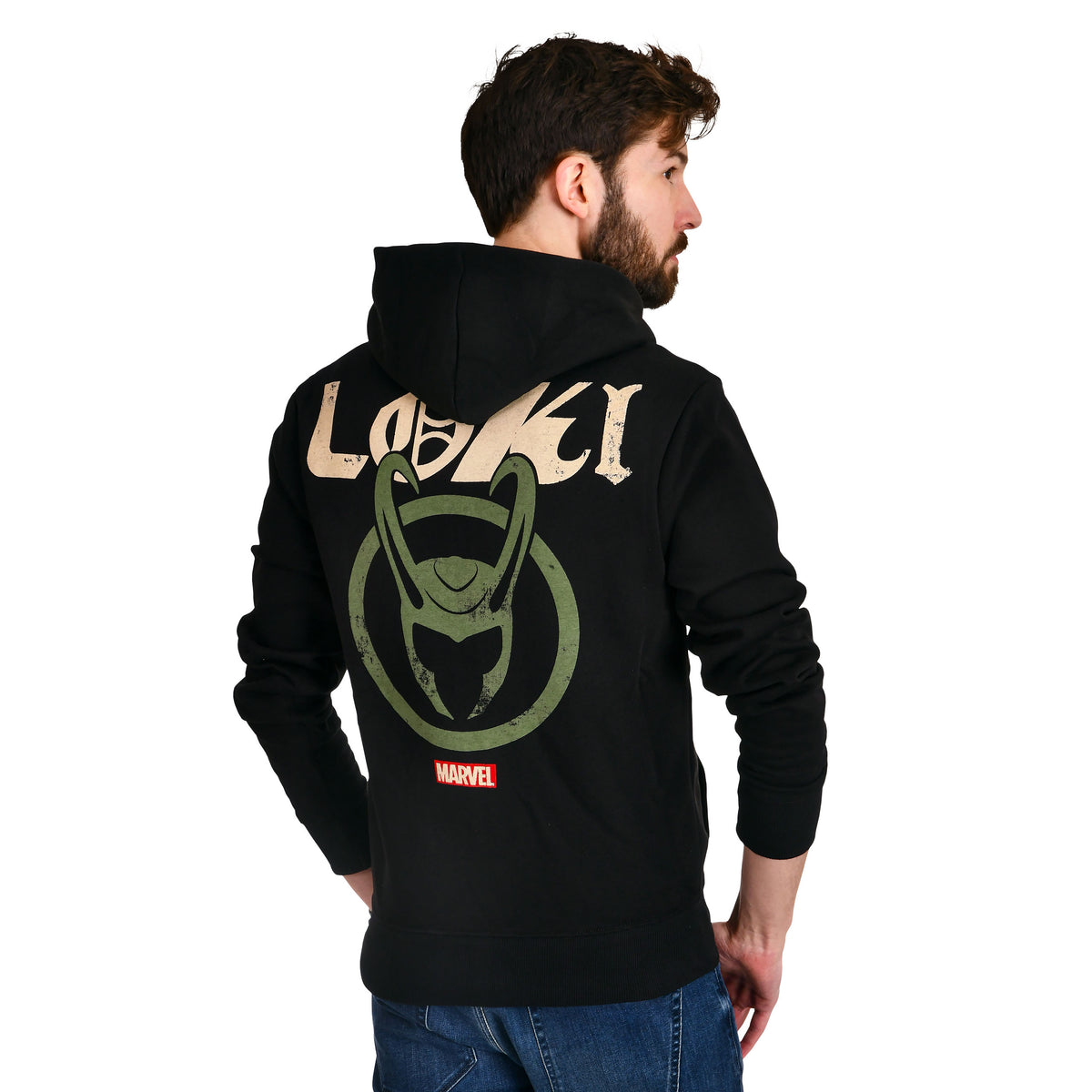 Product image Loki - Logo Badge Hoodie black