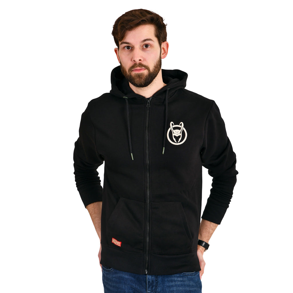 Product image Loki - Logo Badge Hoodie black