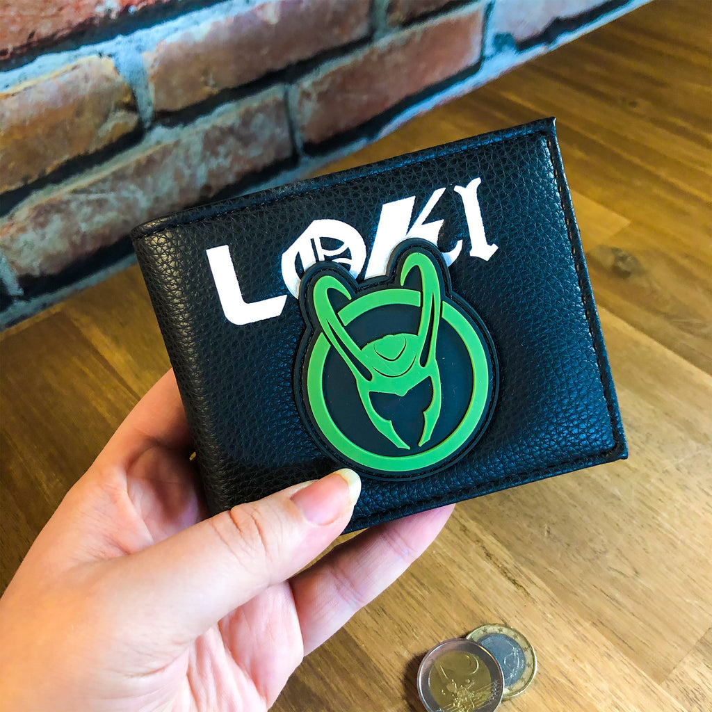 Produktbild Loki - Logo Badge Geldbörse schwarz