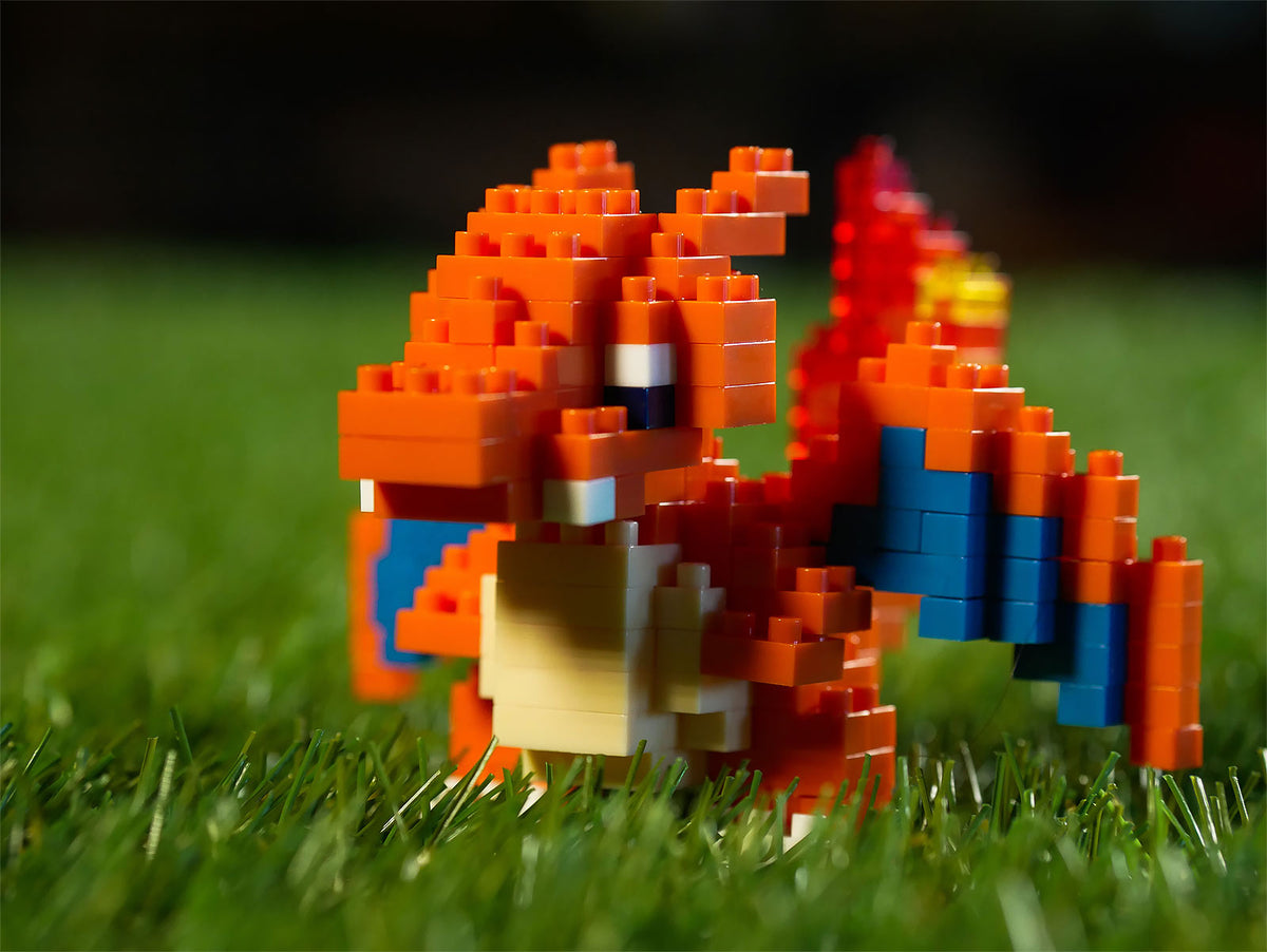 Produktbild Pokemon - Glurak nanoblock Mini Baustein Figur