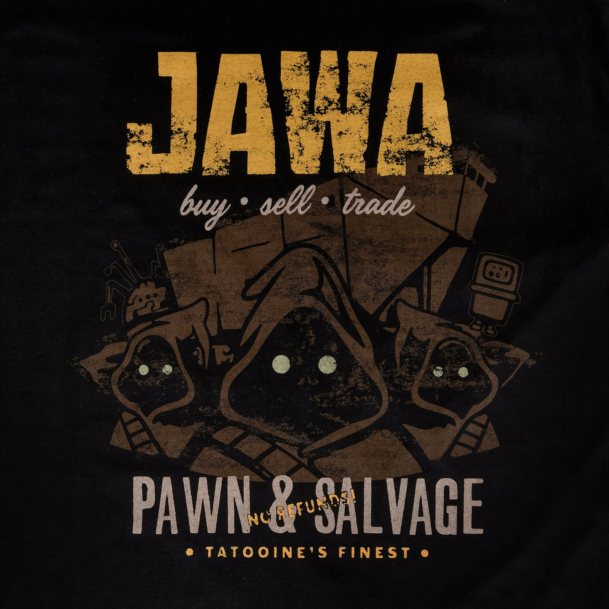 Produktbild Star Wars - Jawa Pawn & Salvage T-Shirt schwarz