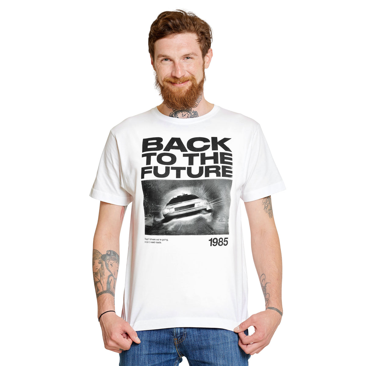 Produktbild Zurück in die Zukunft - Back to the Future 1985 T-Shirt weiß