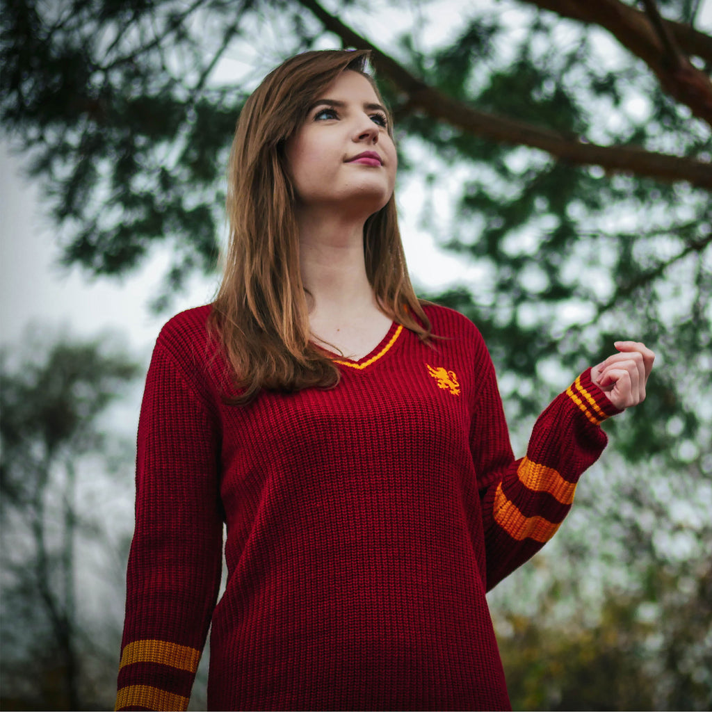 Produktbild Harry Potter - Gryffindor Strickkleid rot
