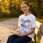 Produktbild Lilo & Stitch - Ohana T-Shirt Damen weiß