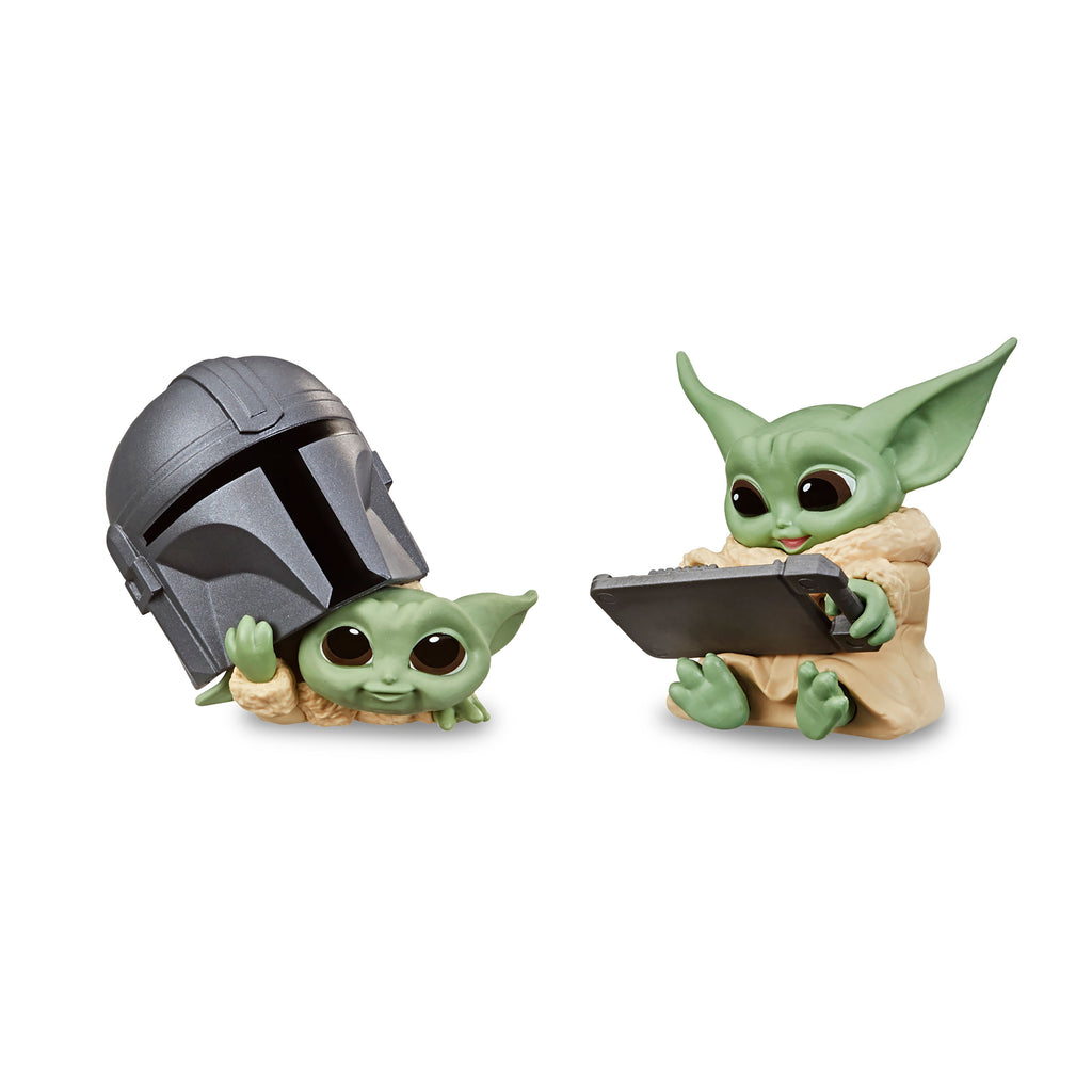Produktbild Grogu mit Helm und Tablet Mini-Figuren-Set - Star Wars The Mandalorian