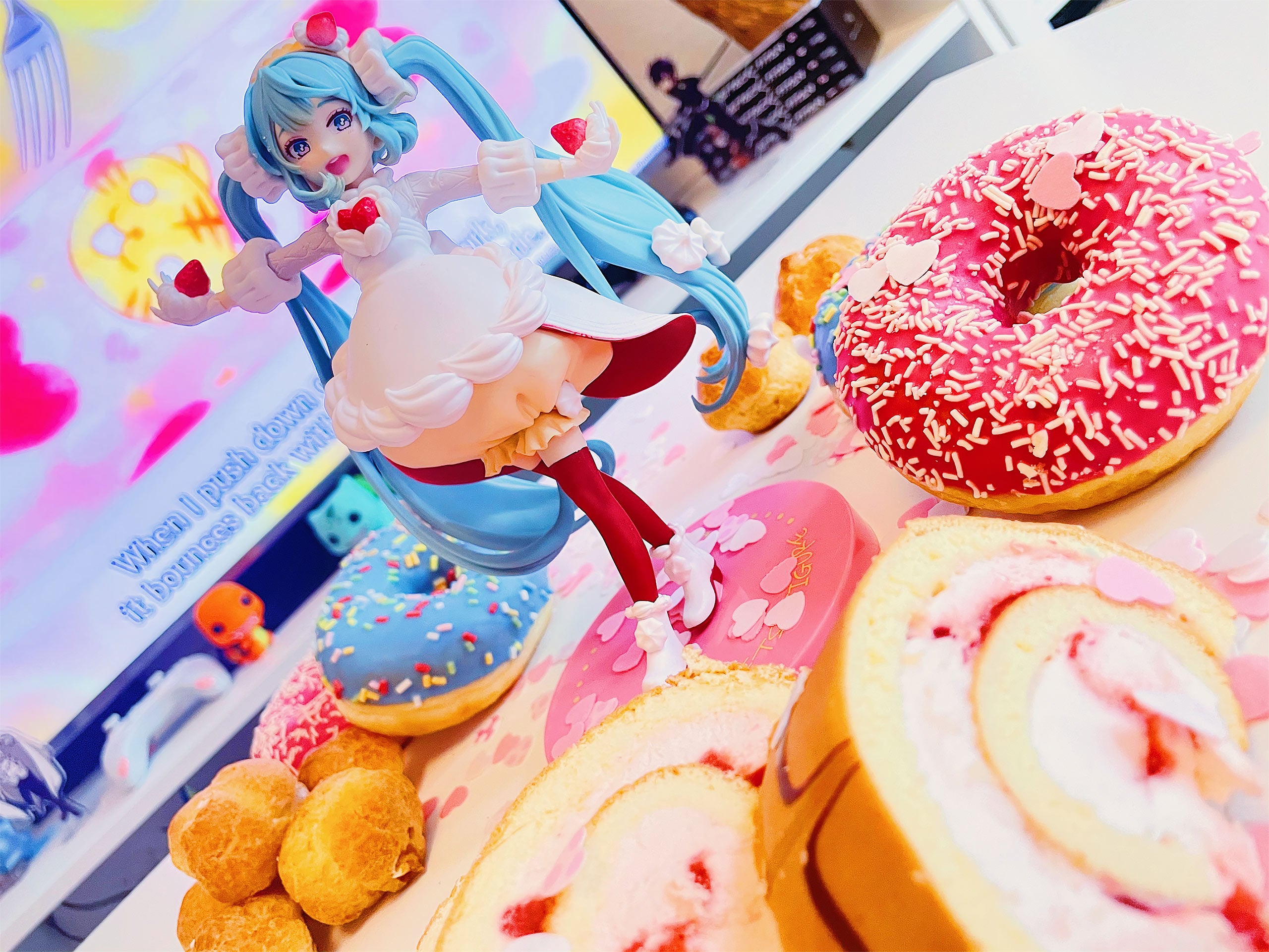 Produktbild Vocaloid - Hatsune Miku Sweet Tea Time Figur 18 cm