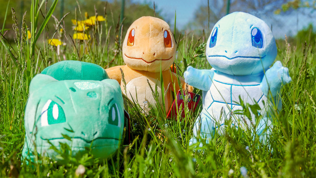 Produktbild Pokemon - Bisasam Monochrom Plüsch Figur 16 cm