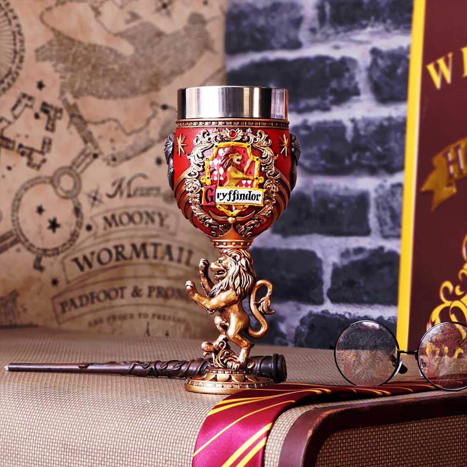 Produktbild Harry Potter - Gryffindor Logo Kelch deluxe