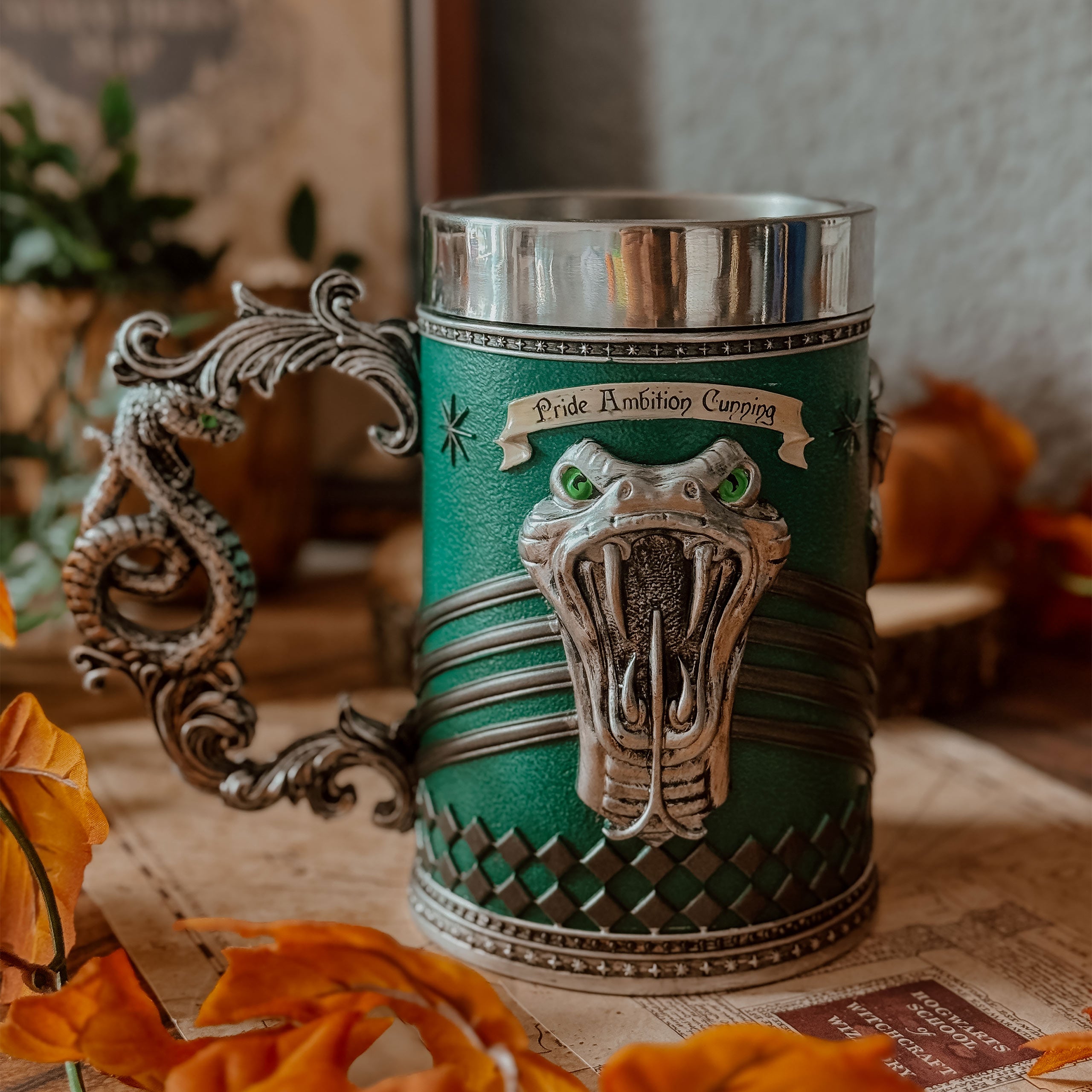Produktbild Harry Potter - Slytherin Logo Krug deluxe