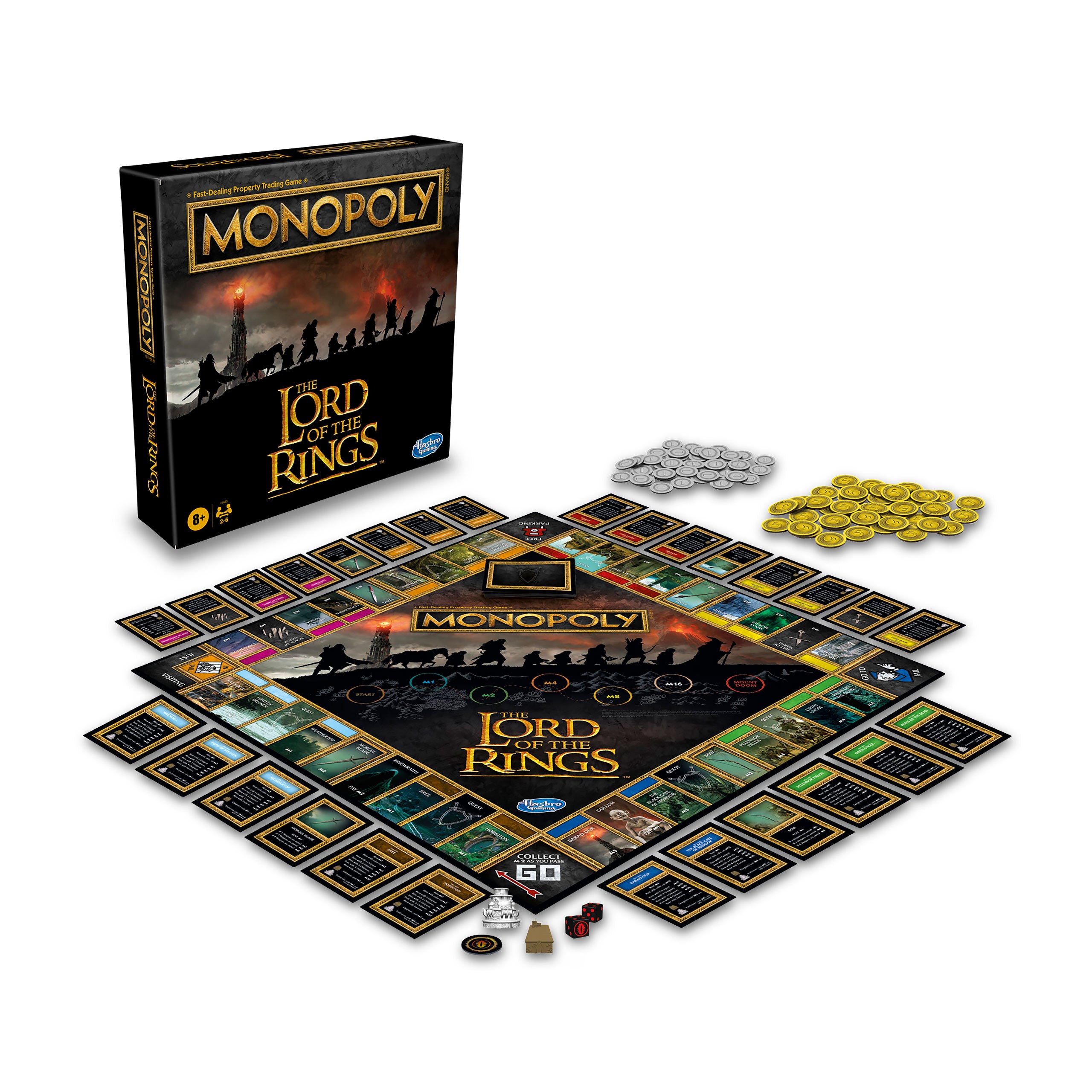 Produktbild Der Herr der Ringe - Monopoly