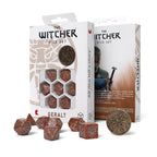 Produktbild Witcher - Geralt Monster Slayer RPG Würfel Set 7tlg mit Sammlermünze