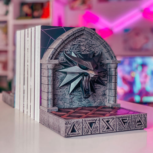 Produktbild Witcher 3 - Wolf Buchstützen