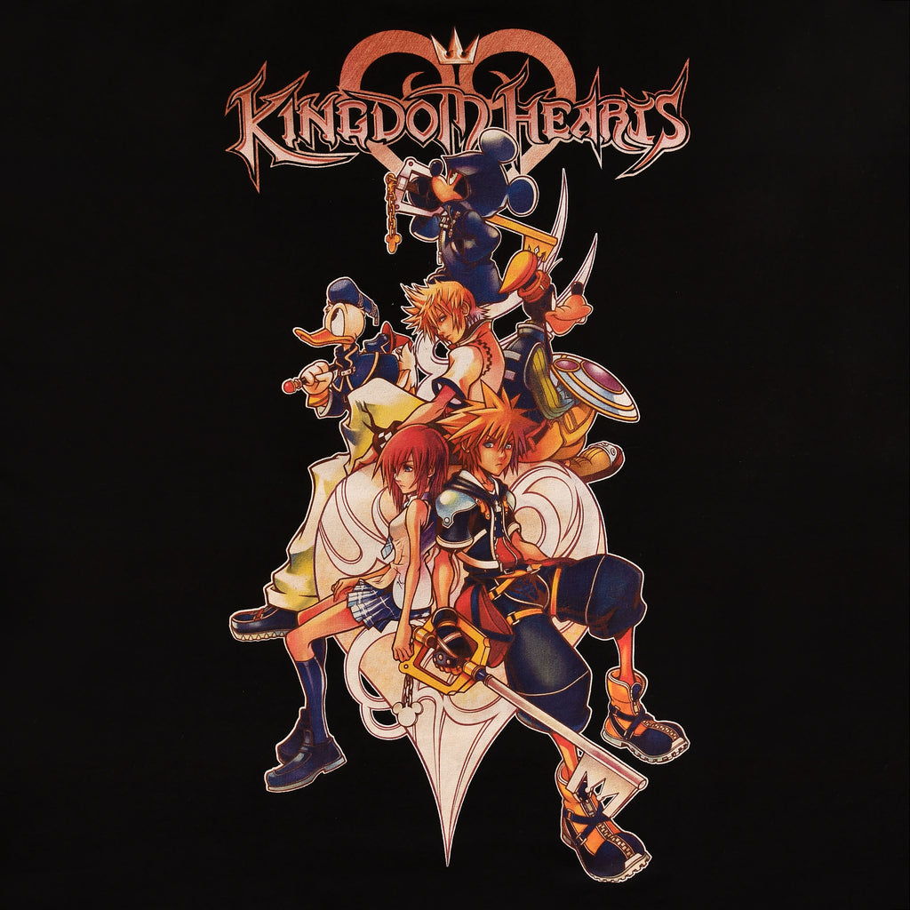 Produktbild Kingdom Hearts - Family T-Shirt schwarz