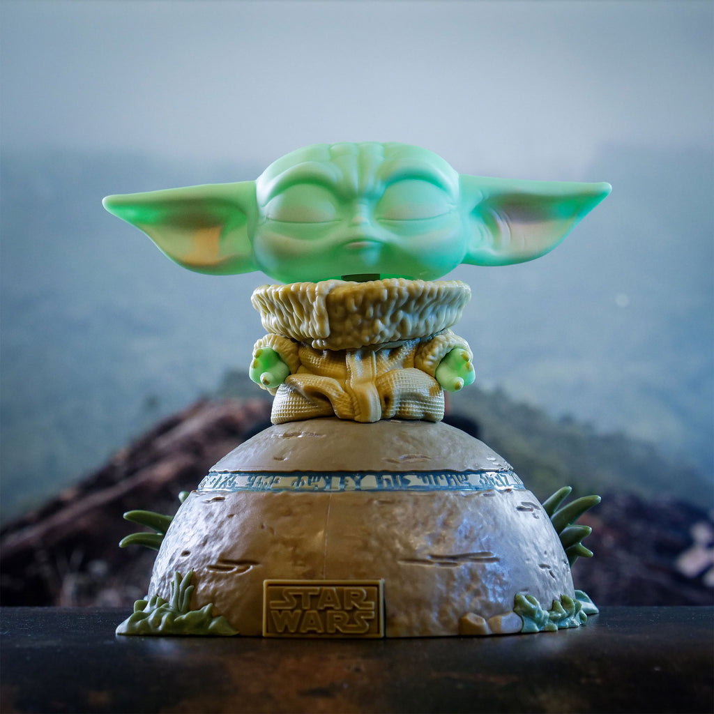 Product image Grogu Using the Force Funko Pop Figure with Light and Sound Effects - Star Wars The Mandalorian