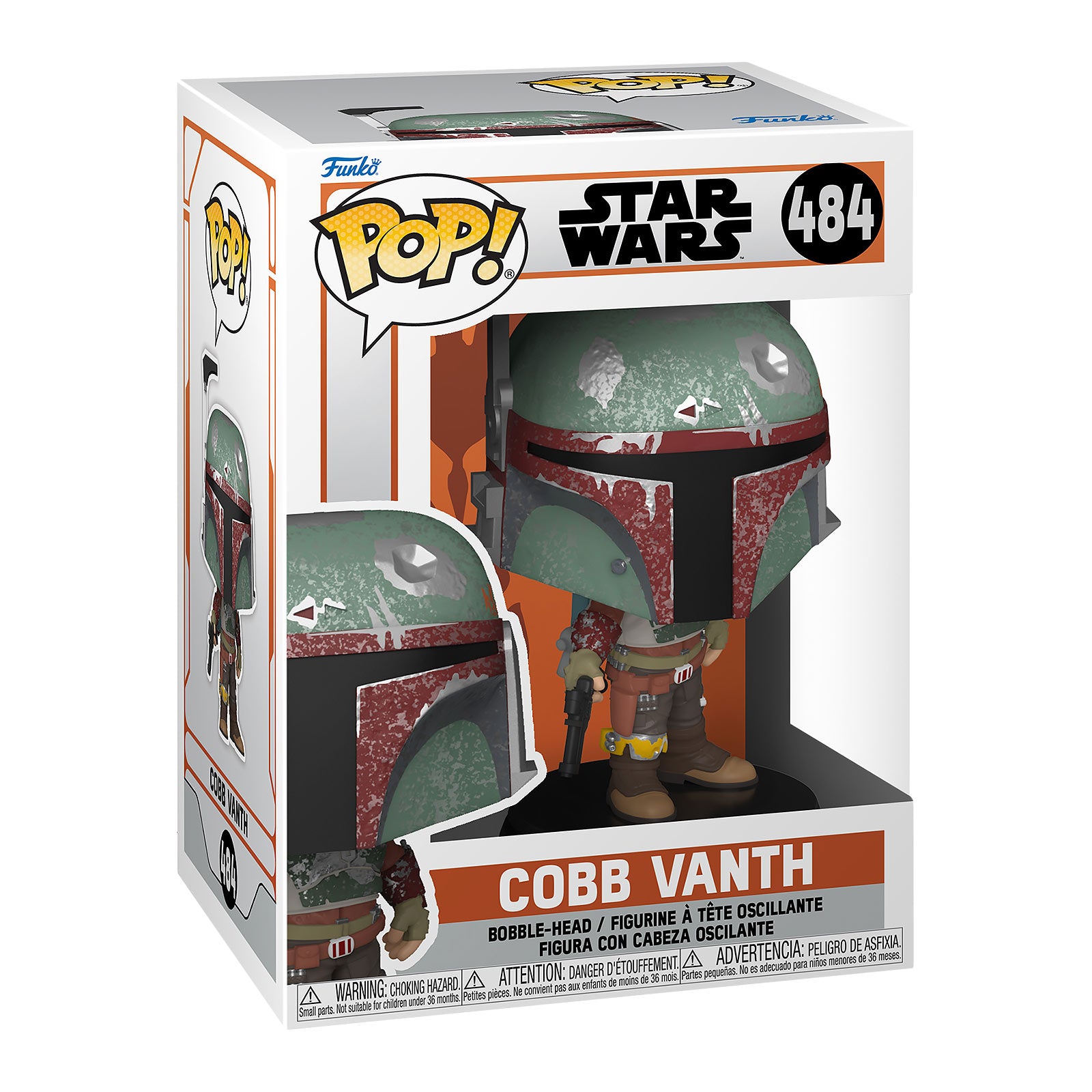 Produktbild Cobb Vanth Funko Pop Wackelkopf-Figur - Star Wars The Mandalorian