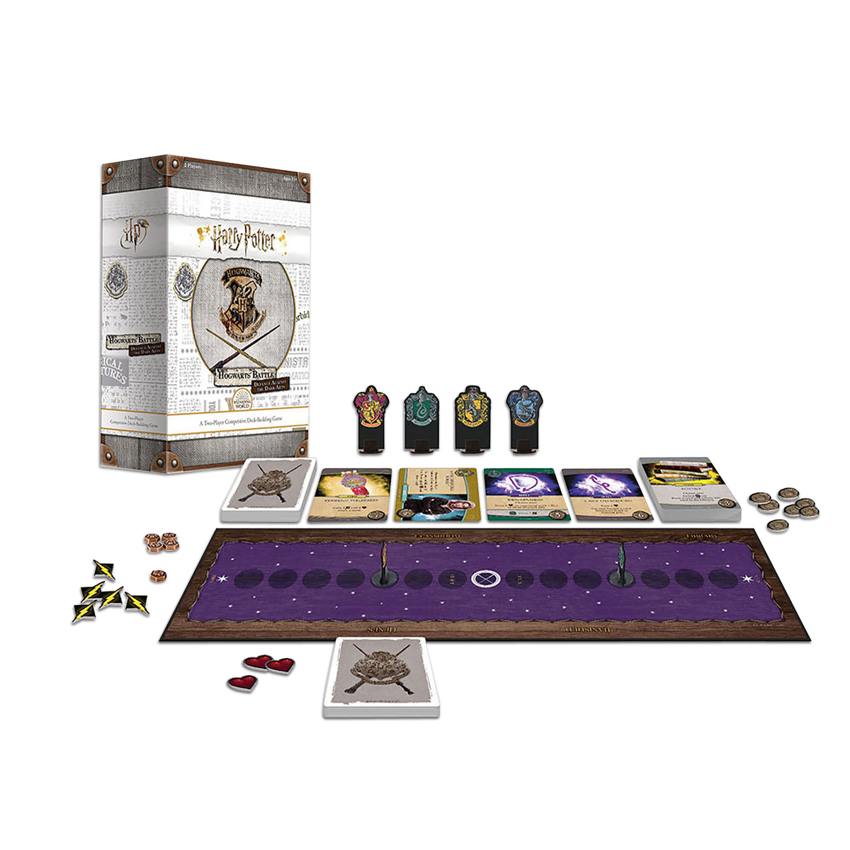 Produktbild Harry Potter - Kampf um Hogwarts - Verteidigung gegen die dunklen Künste Kartenspiel