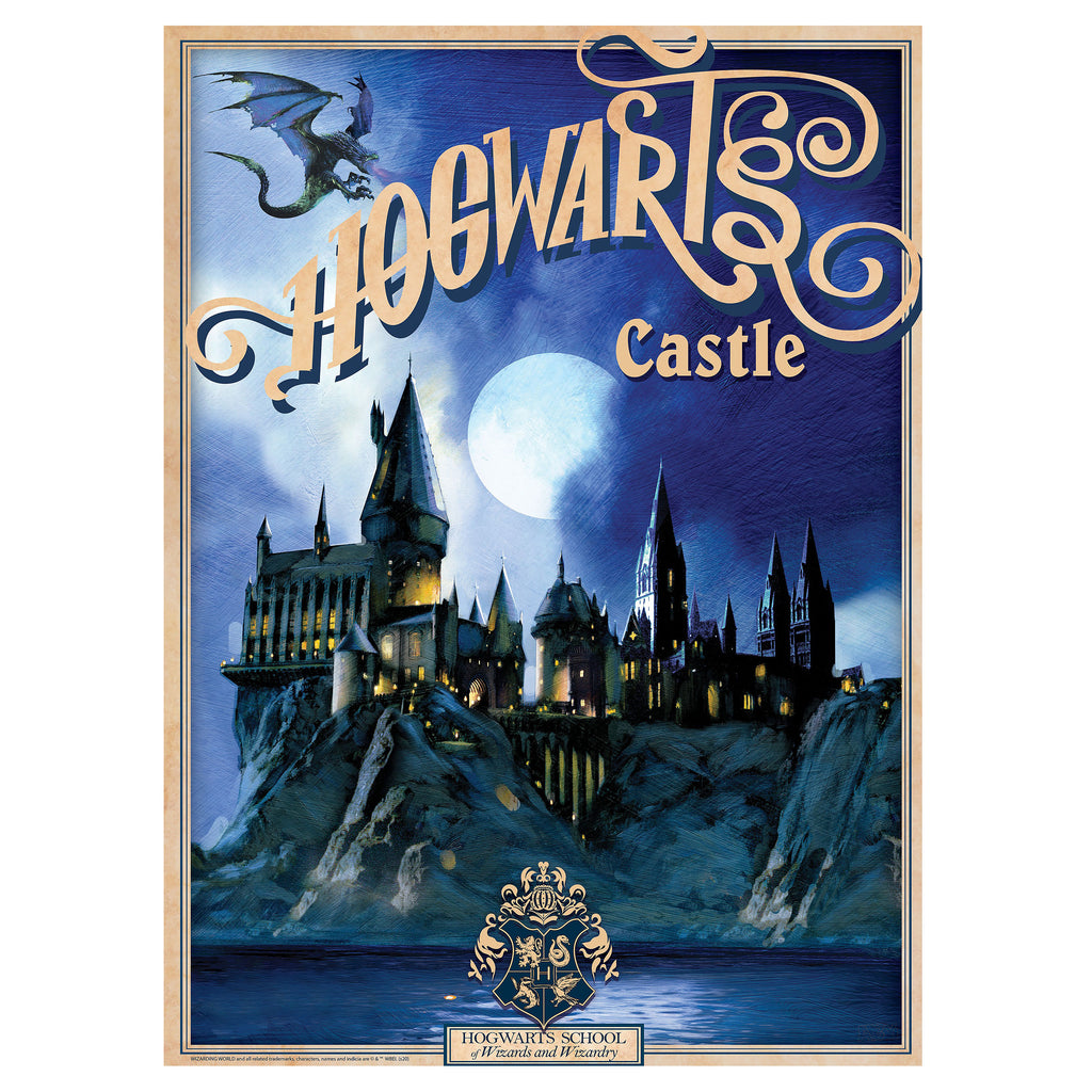 Produktbild Harry Potter - Hogwarts Schloss & Winkelgasse Poster 2er Set