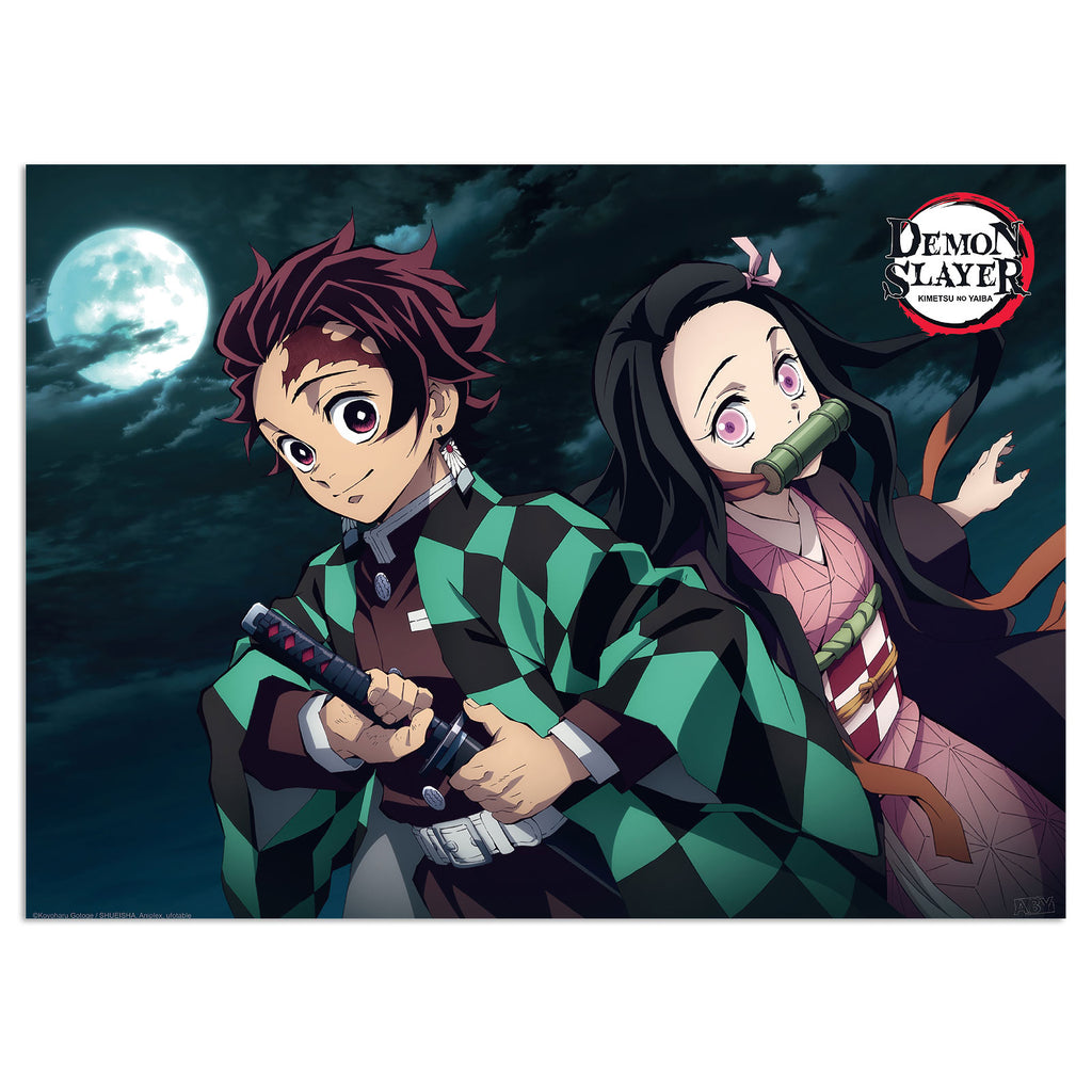 Produktbild Demon Slayer - Group & Duo Poster 2er Set