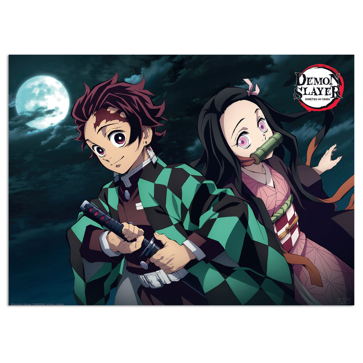 Produktbild Demon Slayer - Group & Duo Poster 2er Set
