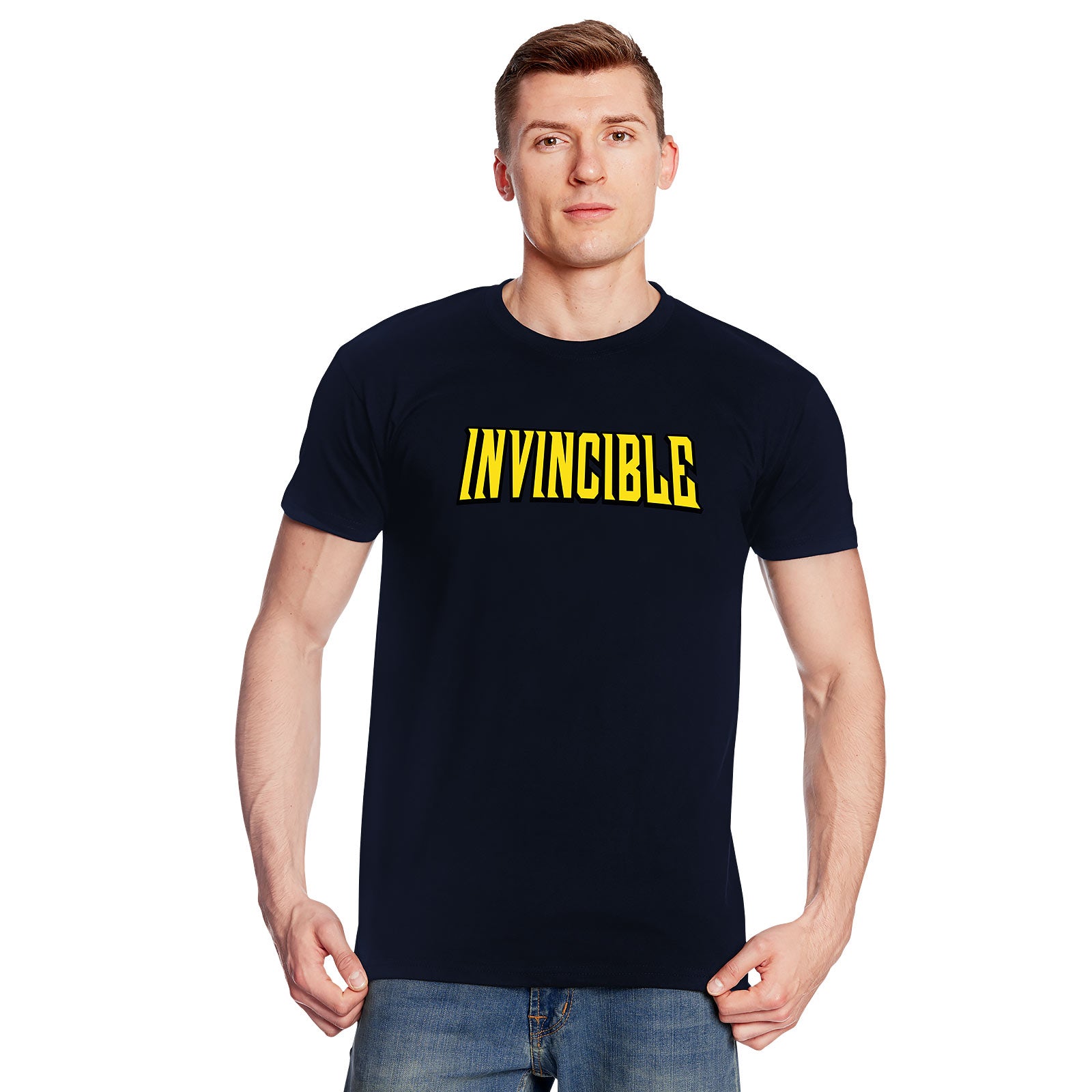 Produktbild Logo T-Shirt für Invincible Fans blau