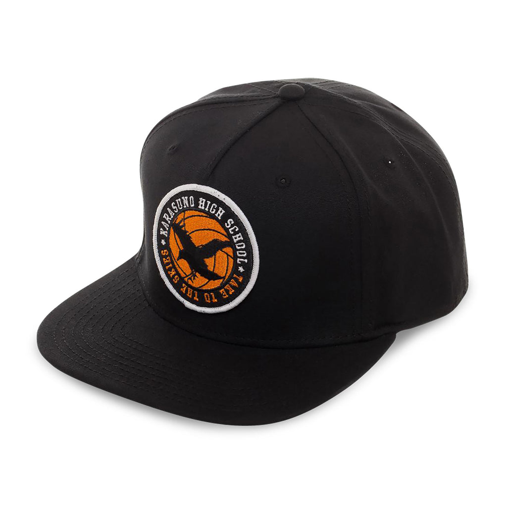 Haikyu!! - Crows High School Logo Snapback Cap schwarz