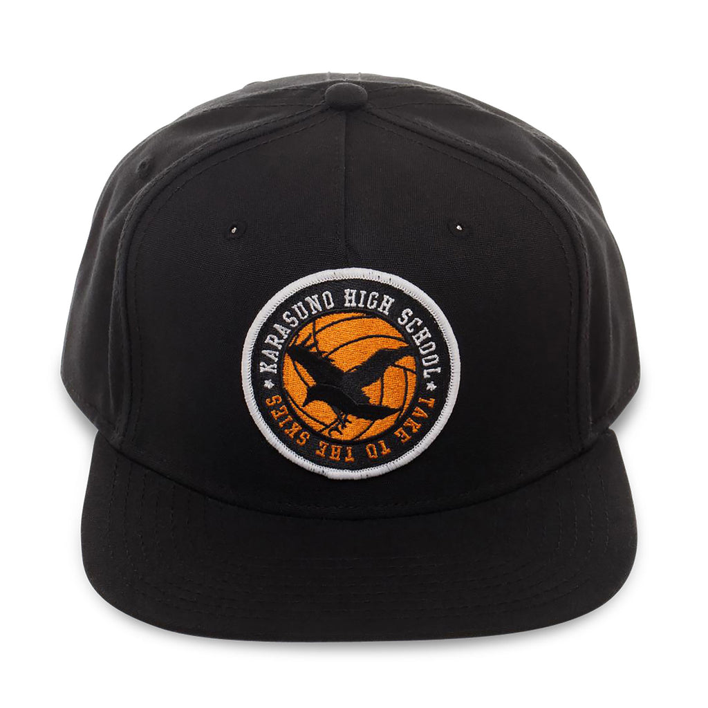 Produktbild Haikyu!! - Crows High School Logo Snapback Cap schwarz