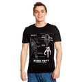 Produktbild Star Wars - Boba Fett Slave I Sketch T-Shirt schwarz