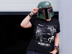 Produktbild Star Wars - Boba Fett Slave I Sketch T-Shirt schwarz