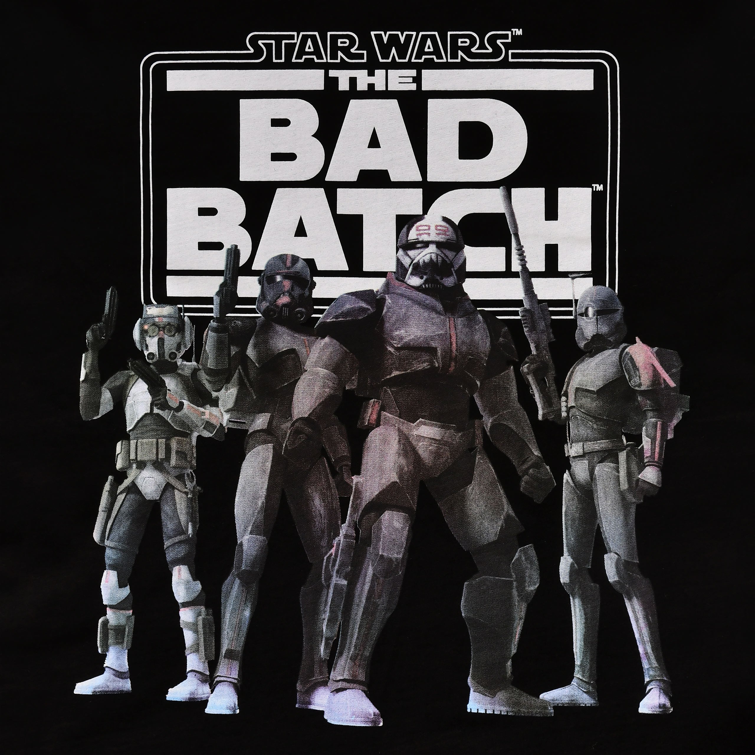 Produktbild Star Wars - Bad Batch Group T-Shirt schwarz