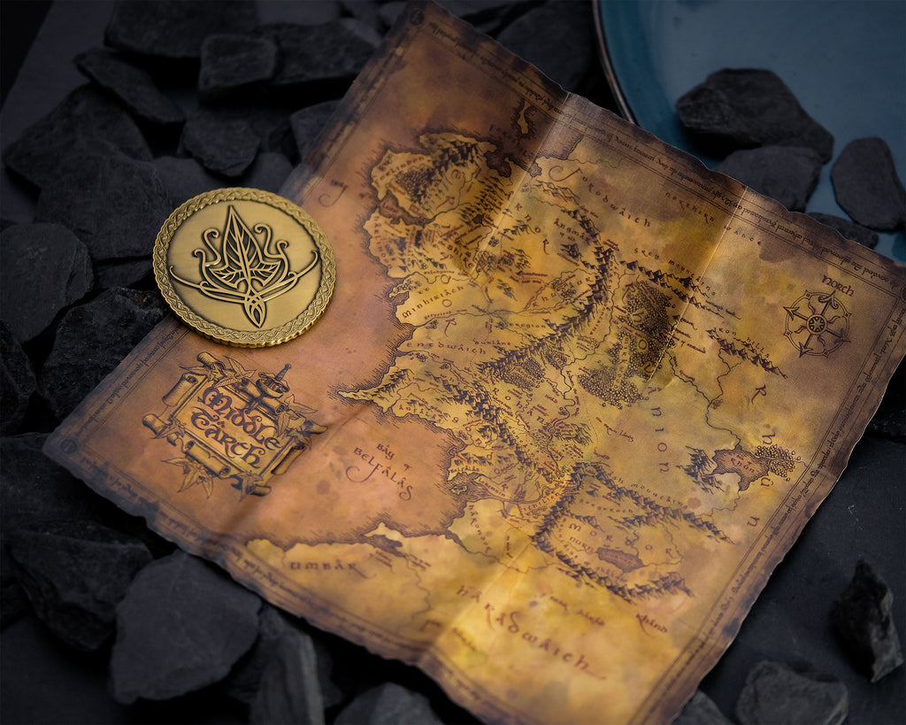 Produktbild Der Herr der Ringe - Blattbrosche Sammlermünze
