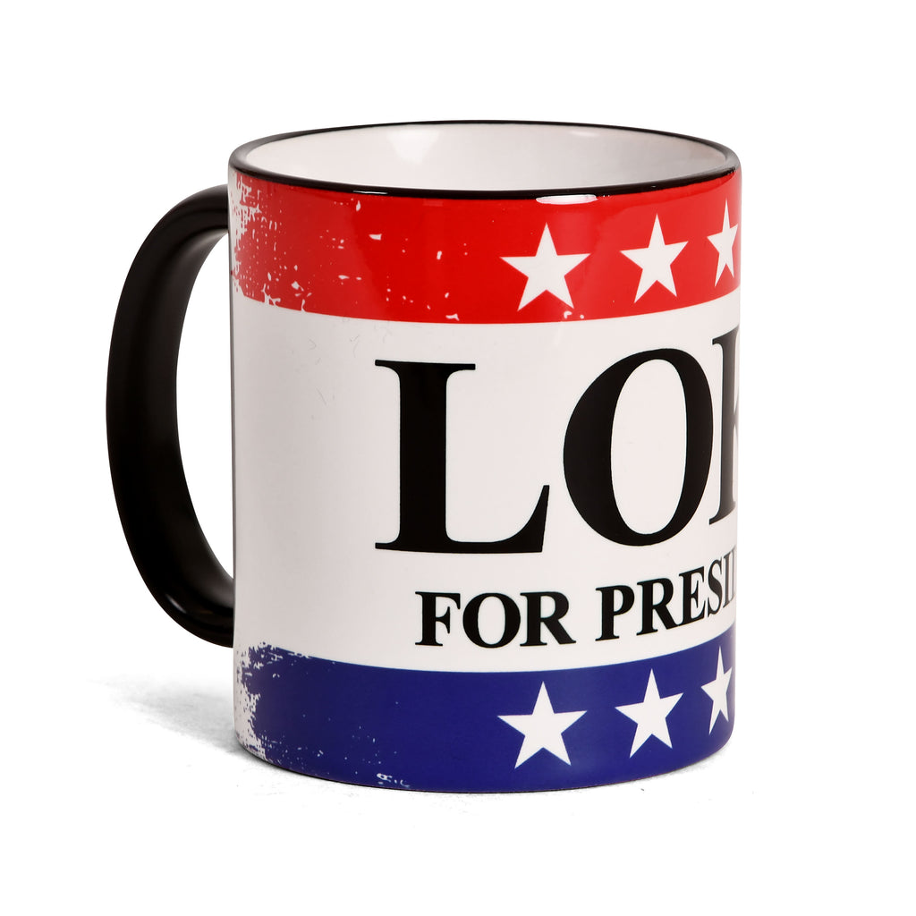 Produktbild For President Tasse für Loki Fans