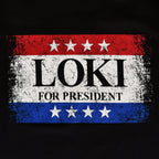 Produktbild For President T-Shirt schwarz für Loki Fans