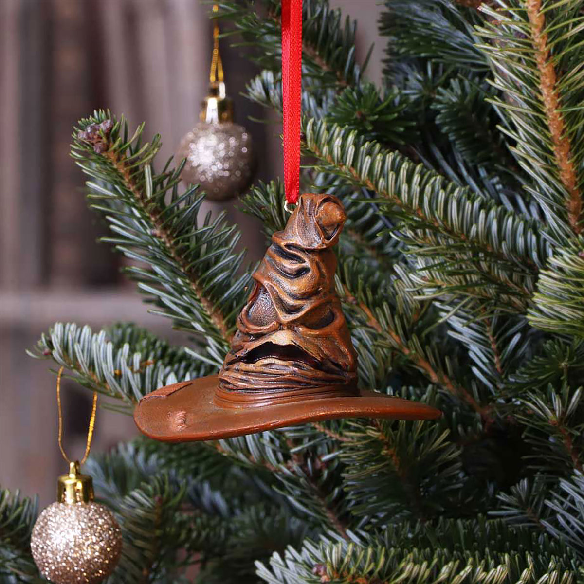 Produktbild Harry Potter - Sprechender Hut Weihnachtsbaum-Schmuck