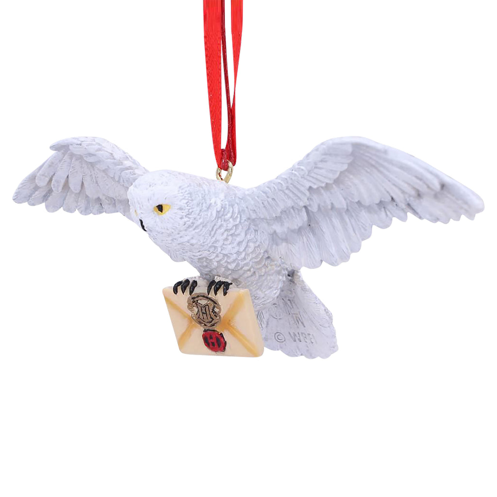 Produktbild Harry Potter - Hedwig mit Hogwarts Brief Weihnachtsbaum-Schmuck