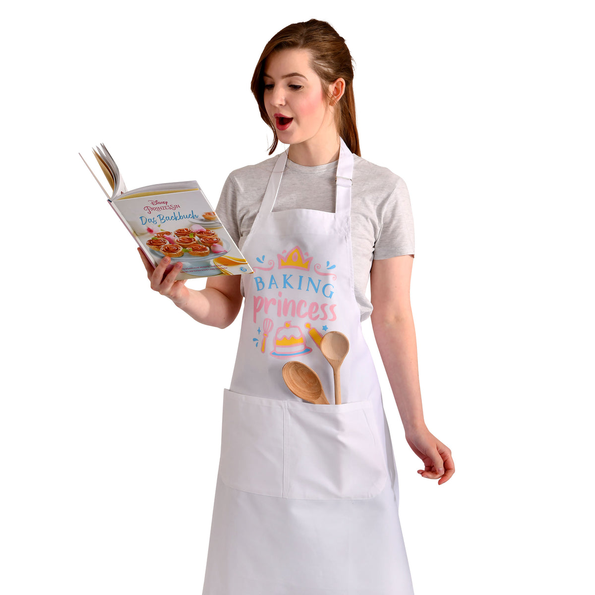 Produktbild Baking Princess Schürze für Disney Fans weiß