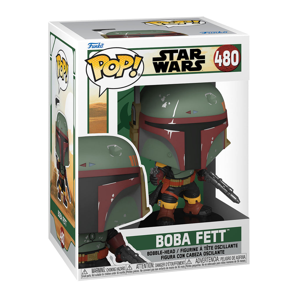 Produktbild Boba Fett Funko Pop Wackelkopf-Figur - Star Wars The Book of Boba Fett