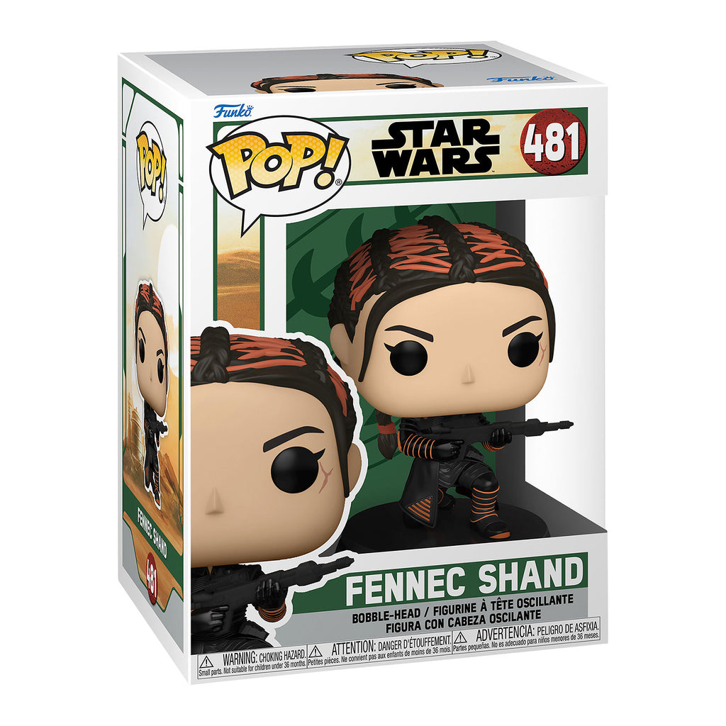 Produktbild Fennec Shand Funko Pop Wackelkopf-Figur - Star Wars The Book of Boba Fett