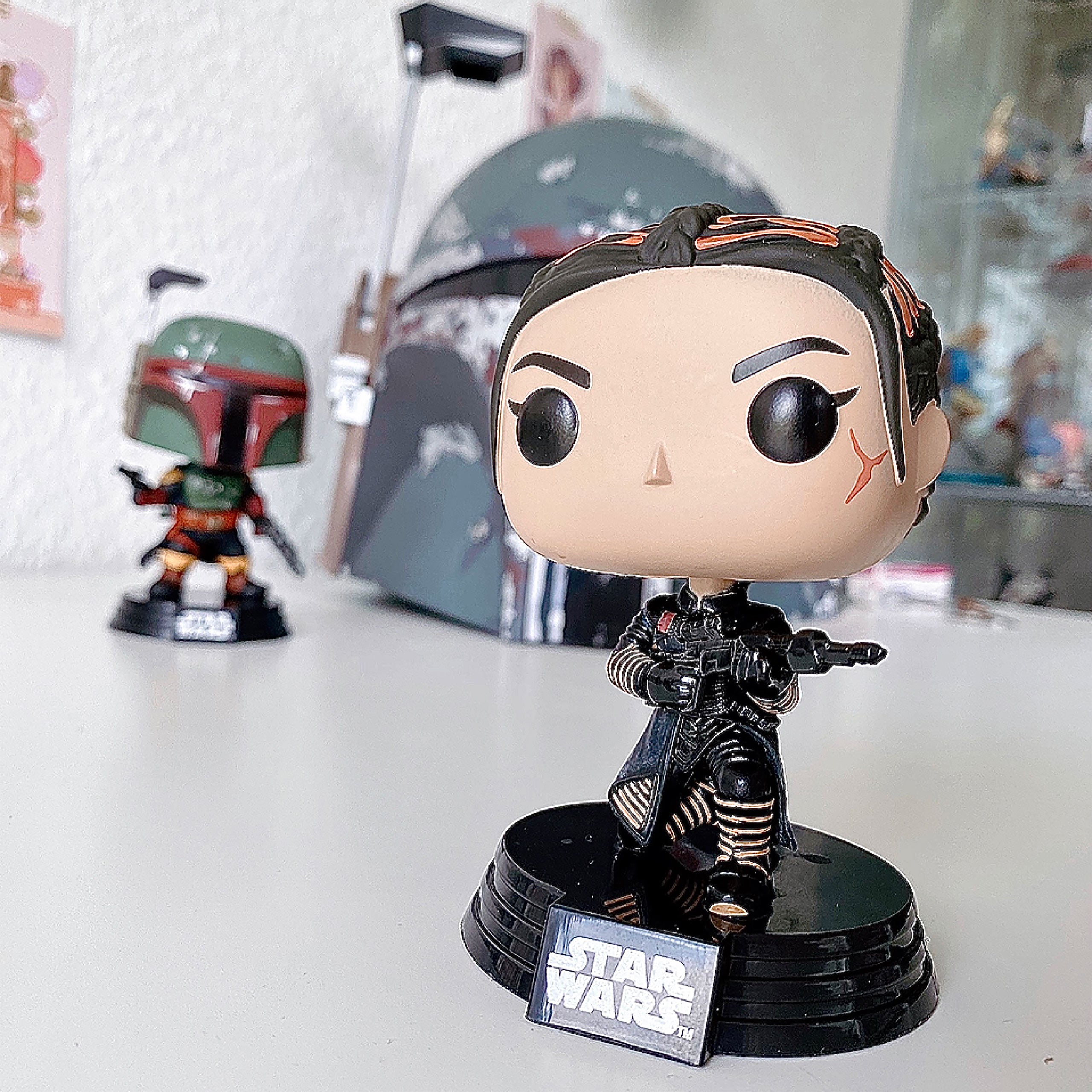 Produktbild Fennec Shand Funko Pop Wackelkopf-Figur - Star Wars The Book of Boba Fett