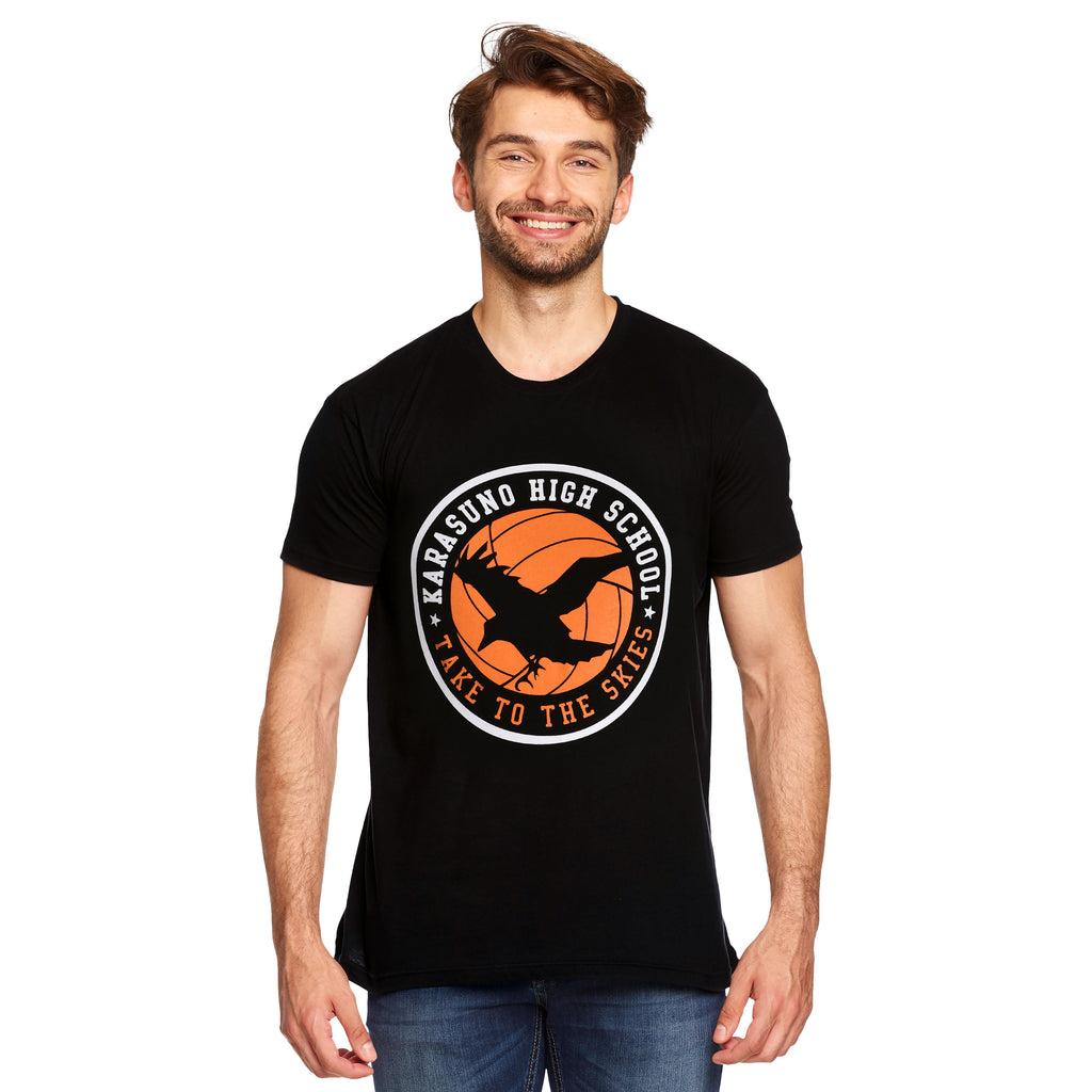 Produktbild Haikyu!! - Karasuno High School T-Shirt schwarz