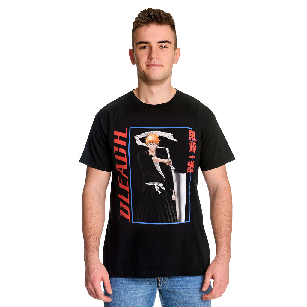 Bleach - Sword Vintage T-Shirt schwarz