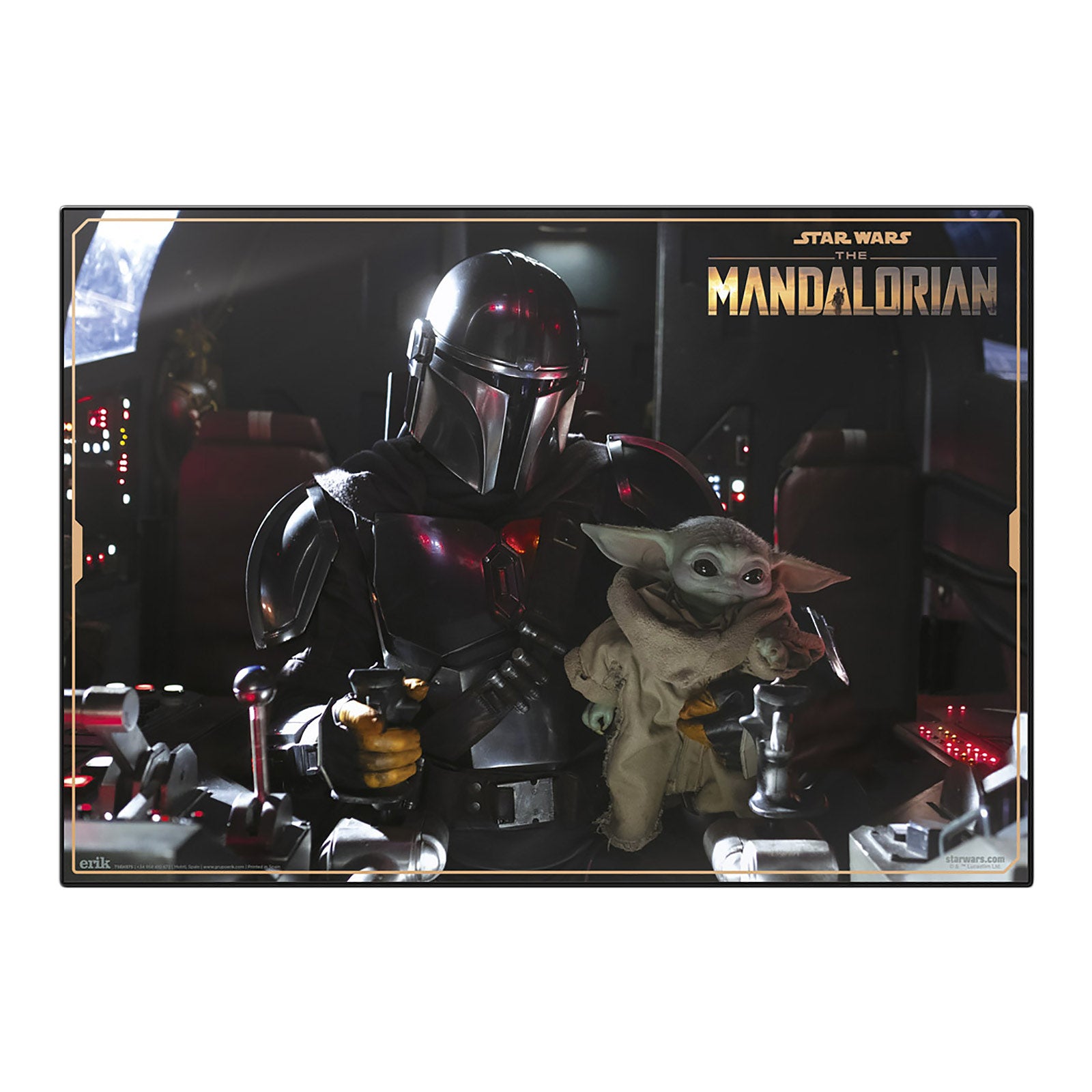 Produktbild The Mandalorian & Grogu Schreibtischunterlage - Star Wars