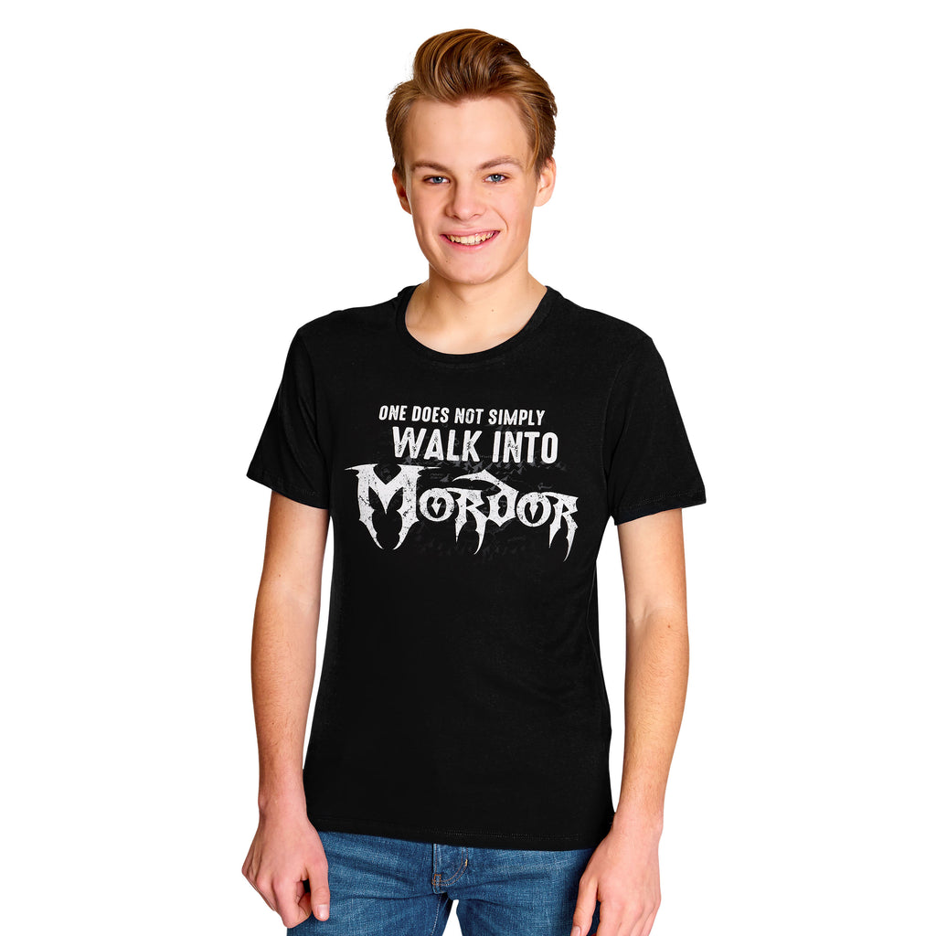 Produktbild Der Herr der Ringe - Walk Into Mordor T-Shirt schwarz