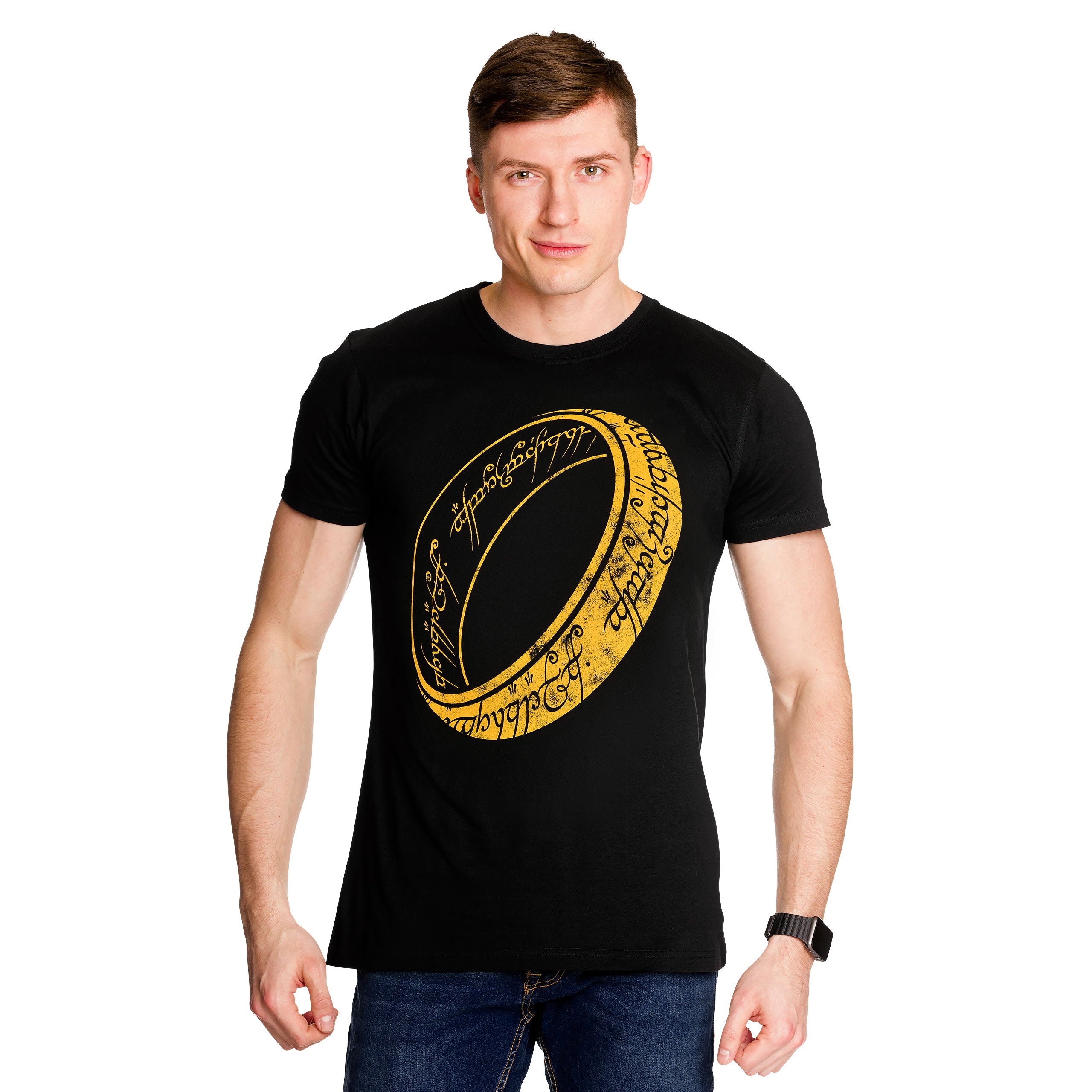 Produktbild Der Herr der Ringe - One Ring to Rule T-Shirt schwarz