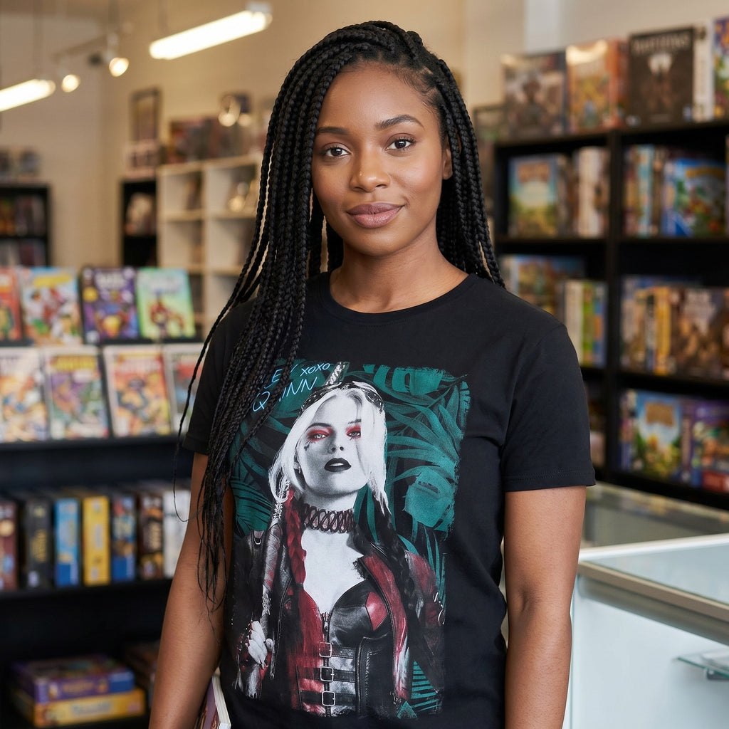 Produktbild Harley Quinn T-Shirt schwarz - The Suicide Squad