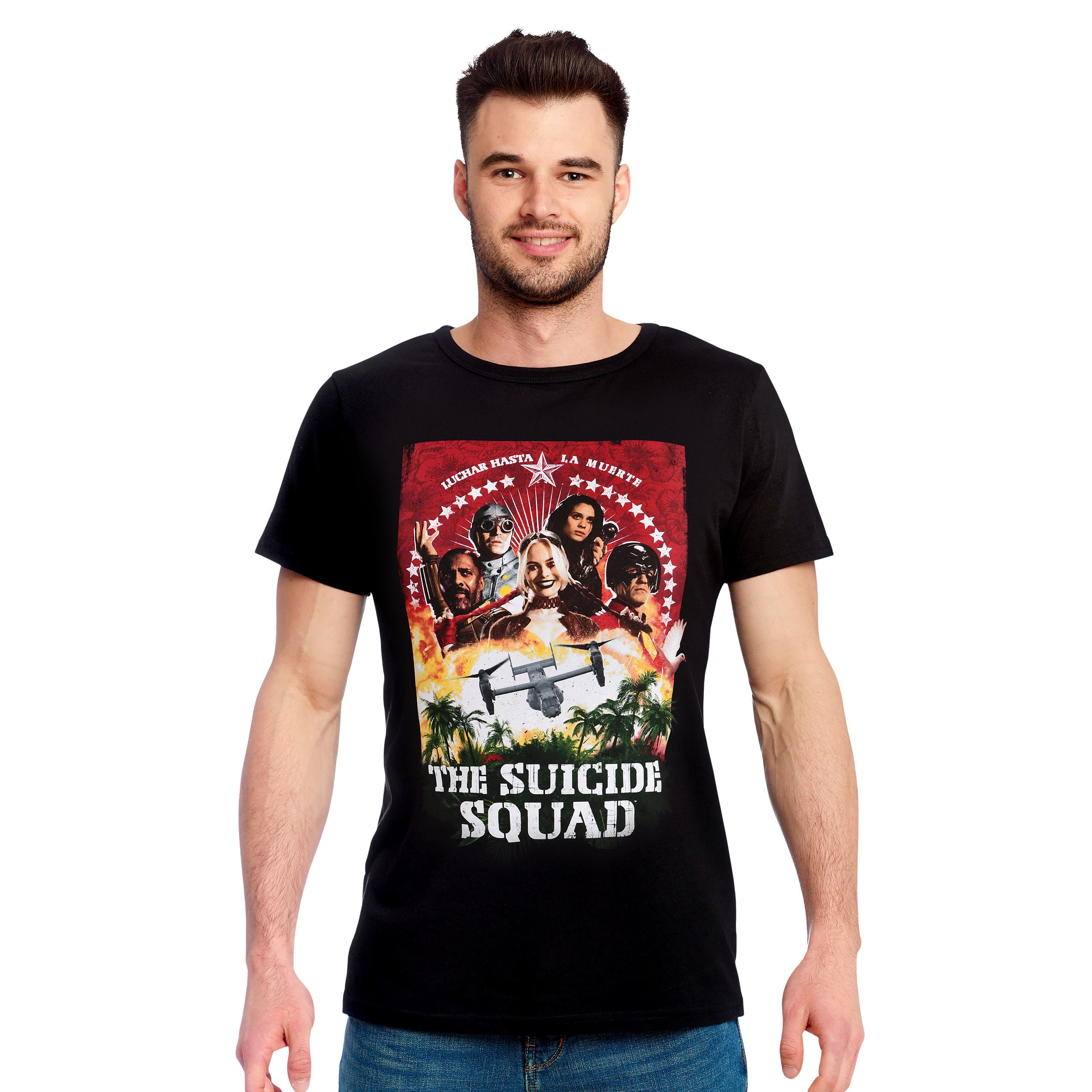 Produktbild The Suicide Squad - Group Poster T-Shirt schwarz
